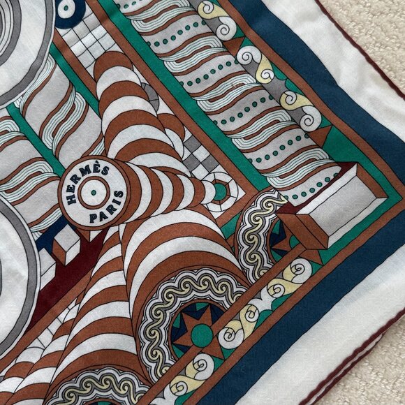 Hermes Cashmere Silk _ 140 Shawl - Picture 2 of 12